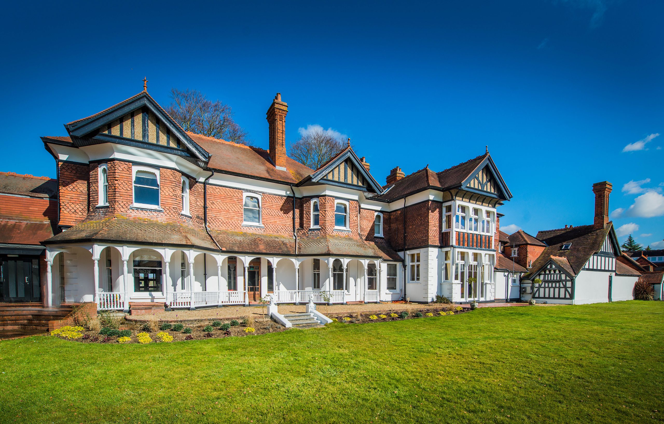 Large Manor House with in a scenic setting
