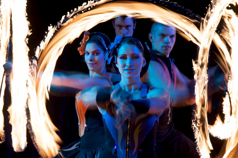 Fire_Performers_Storm_Show3 Fire performers providing cabaret entertainment at an event