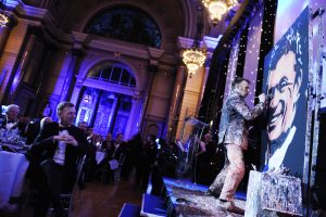 live artist at corporate event